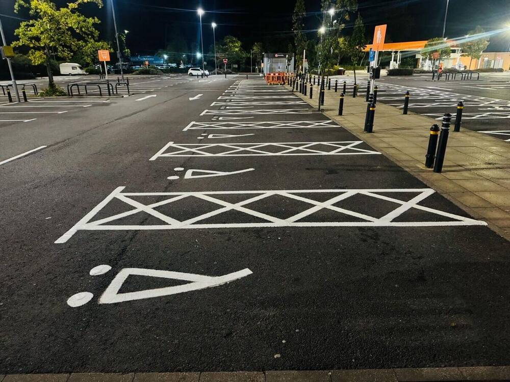 What Are the Rules for Line Marking EV Charging Bays in the UK?