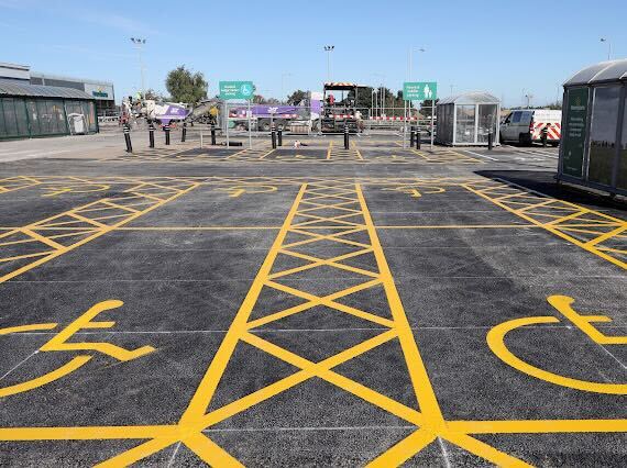 How Do Line Markings Improve Accessibility for Disabled Users?